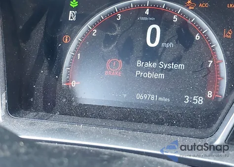 2021 Honda Civic Sport из США, поврежденный, VIN 2HGFC2F86MH516036